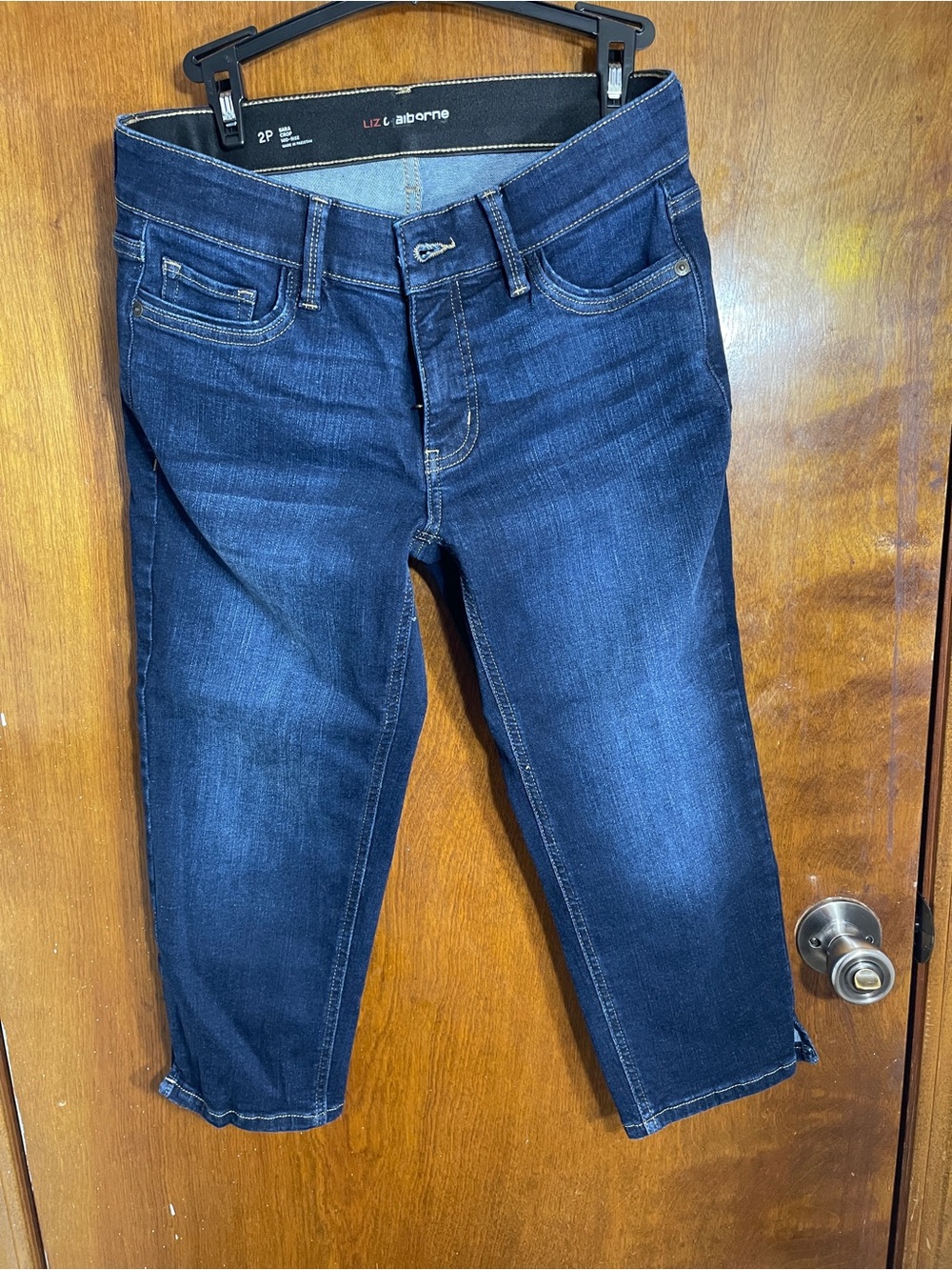 Liz Claiborne Deep Indigo Jeans - Dark Blue